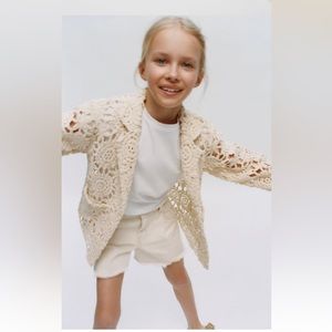 ✨SALE✨ ZARA CROCHET BLAZER ✨SALE✨